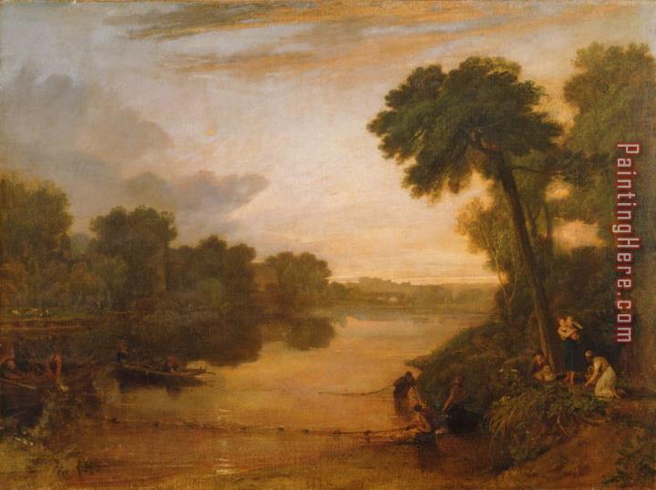 Joseph Mallord William Turner The Thames near Windsor